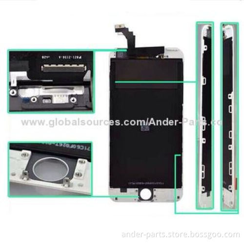 Complete LCD Screen for iPhone 6(Plus), Black/White, Wholesale, 100% TestedNew